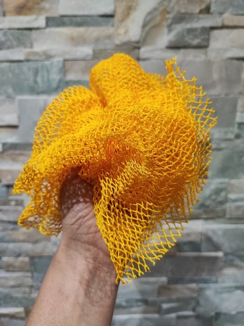 Filet de douche orange