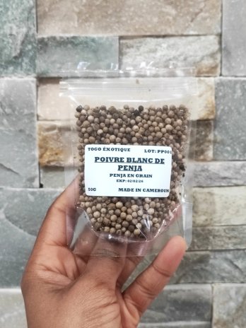 poivre blanc de penja